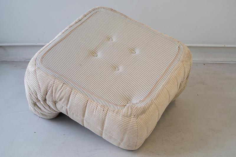 Togo Ecksofa Cord Beige 5