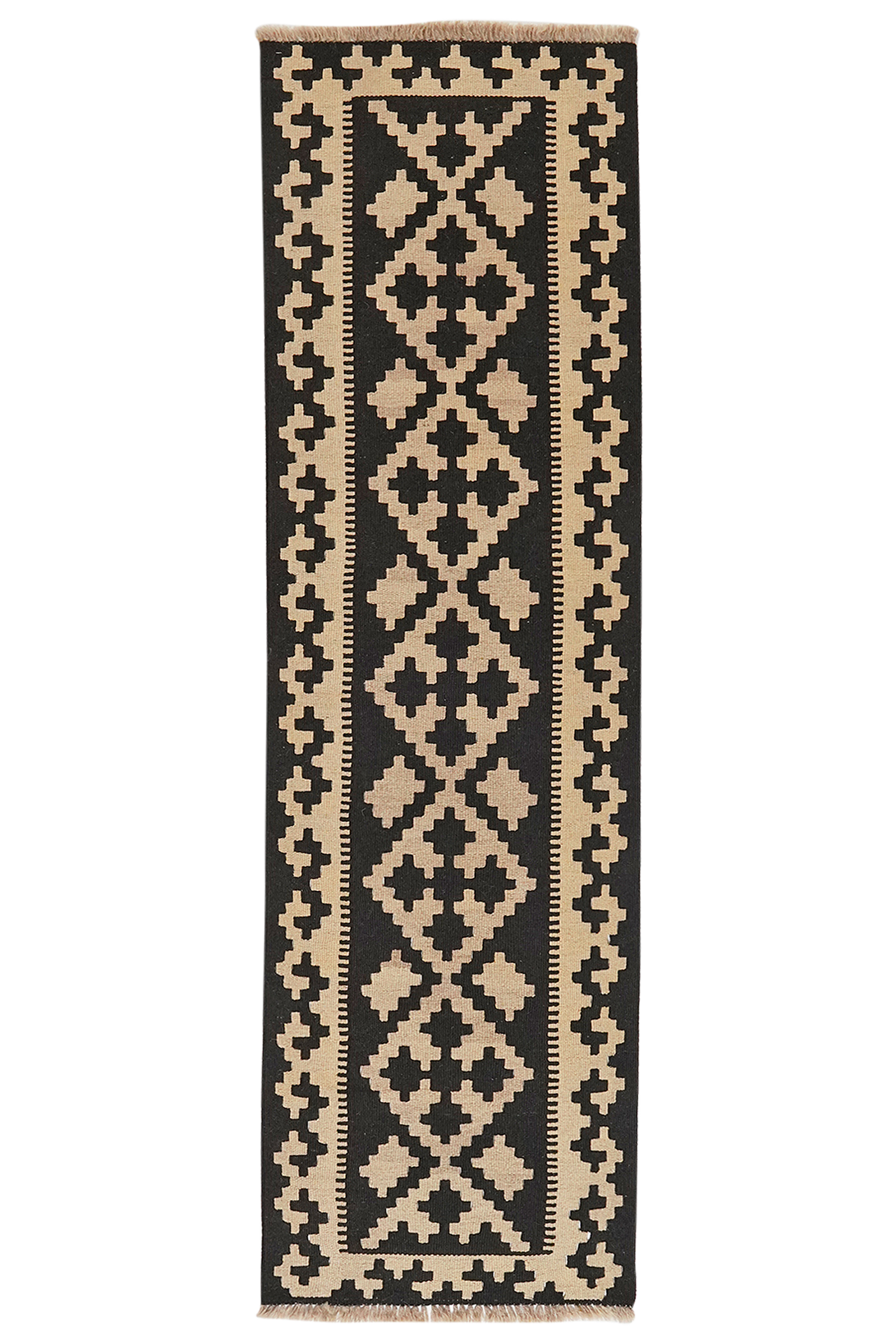 Kilim Gashgai Teppich Mehrfarbig 0