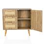 STRYN Chest of drawers with 3 drawers Light brown 1