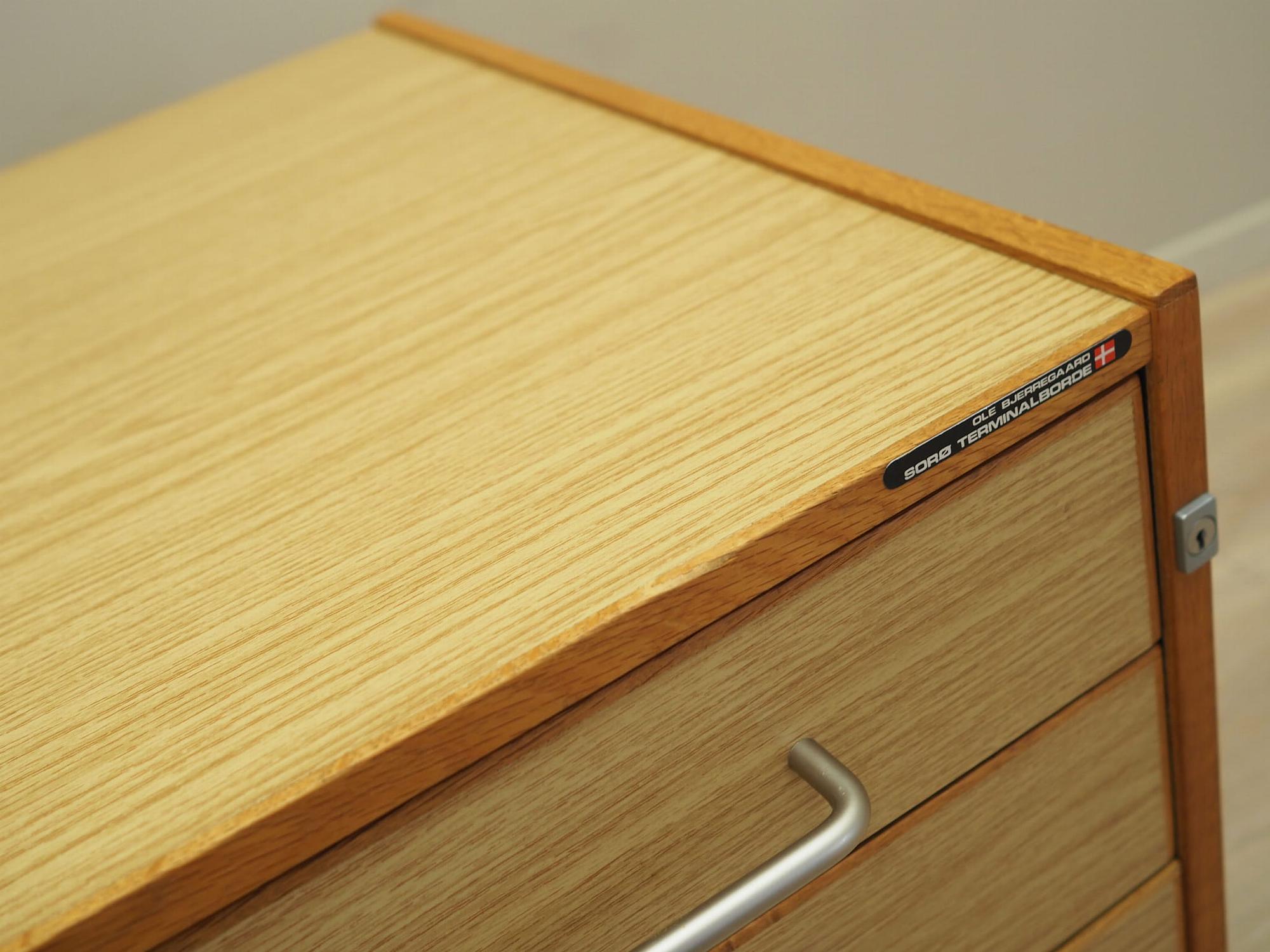 Vintage Chest of Drawers Wood Brown 1970s 10