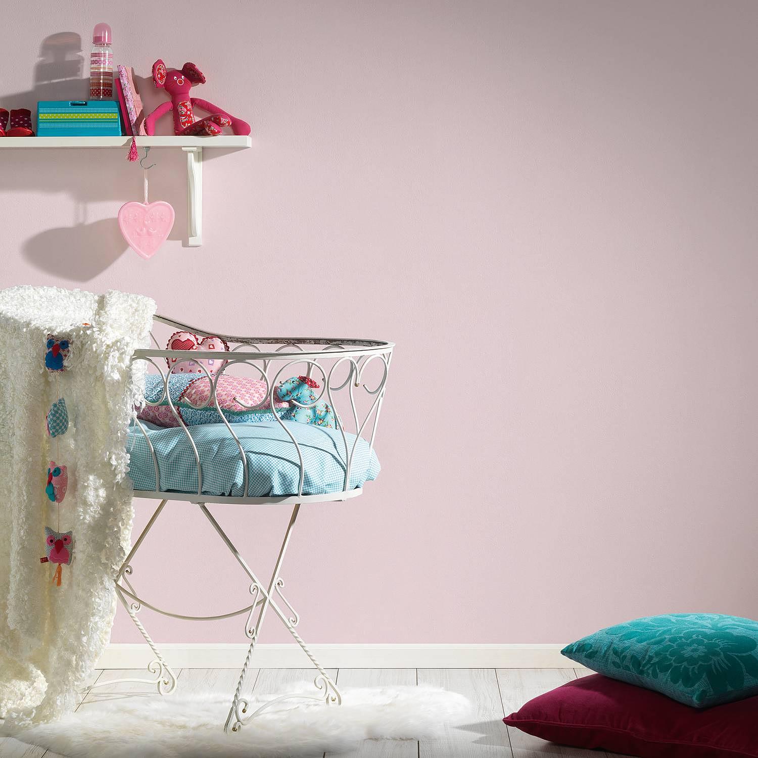 Vliestapete Welaka Pink 0,53m x 10,05m Rosa 2