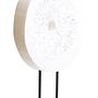 Fidel Kleine Distressed White Mangoholz Skulptur
 4