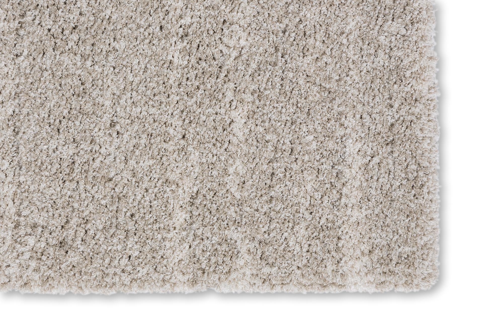 Amaze Uni Hochflorteppich Polyester Sand 140x200cm 3