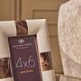 Decio 4 Zoll x 6 Zoll Bilderrahmen Creme Braun
 9