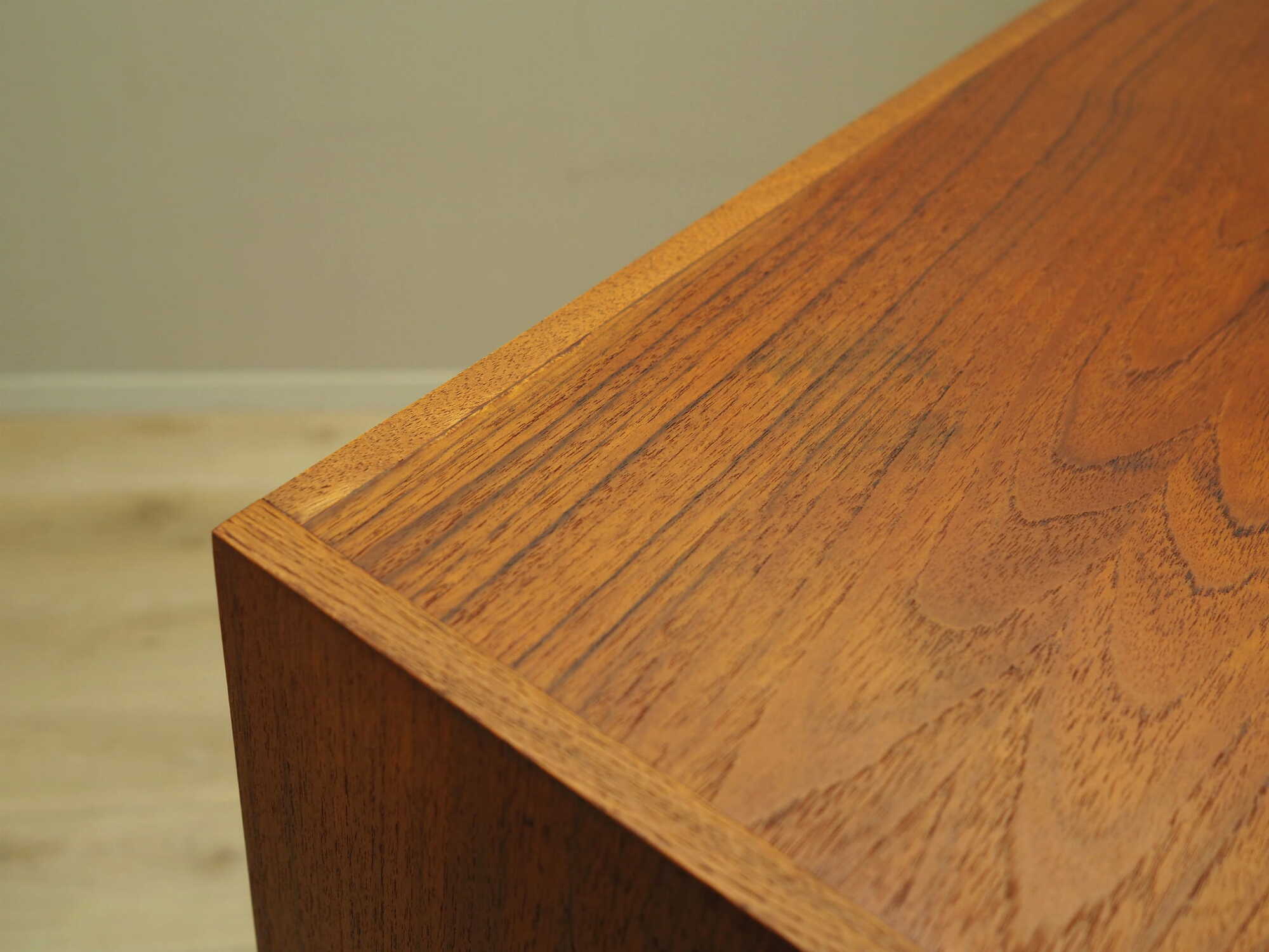 Highboard Teak Wood Brown 1960s 9