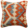 Kilim Kissenbezug Mehrfarbig 0
