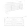 Sideboard Braun 8