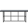 Leif Dining Table Black Smoked Glass 6