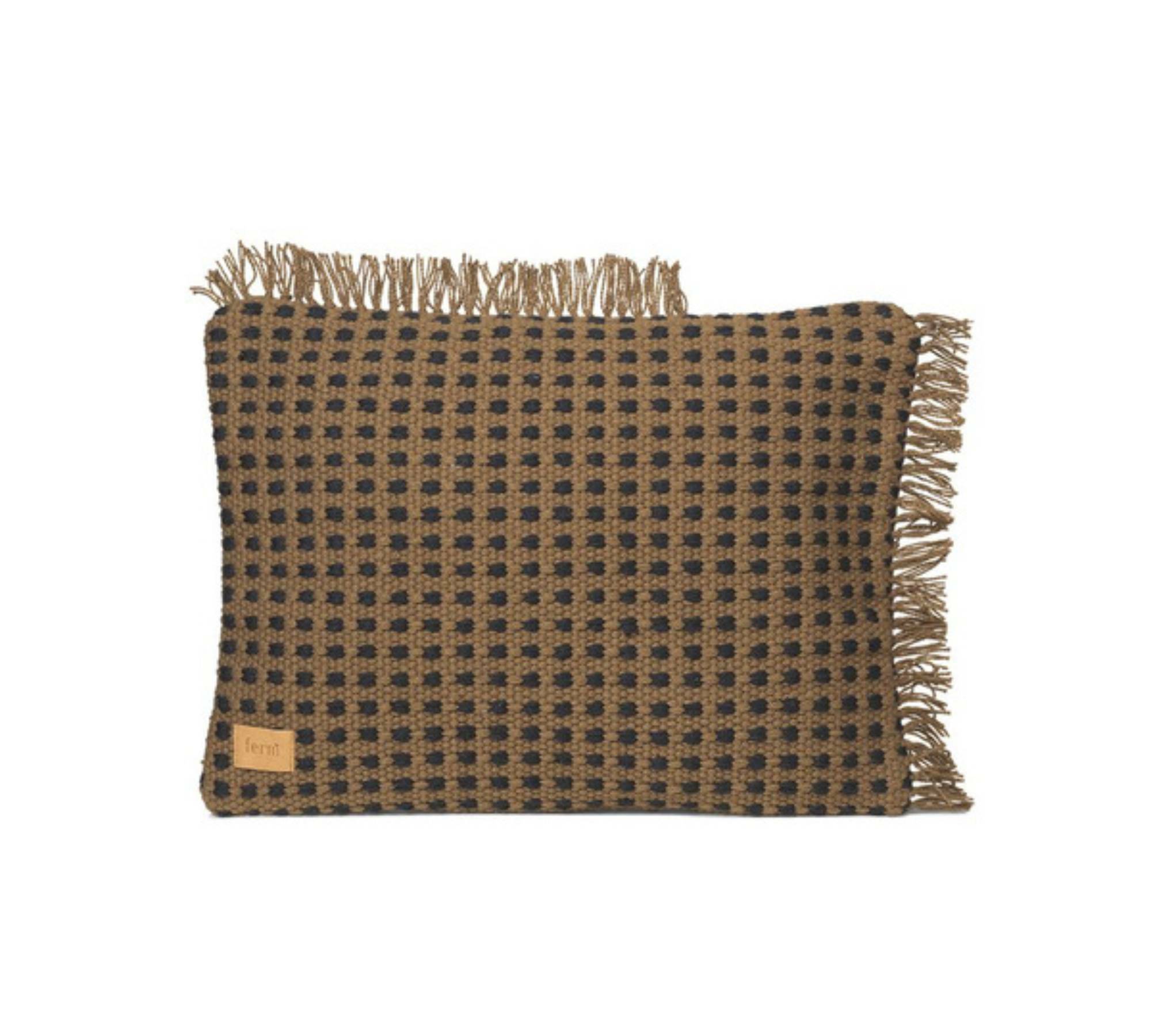 Way Outdoor Kissen Braun Gemustert 0