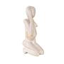 Stone figure Modernist Cream 1980s 0