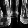 6x Vintage Highball Trinkglas Kristall 6