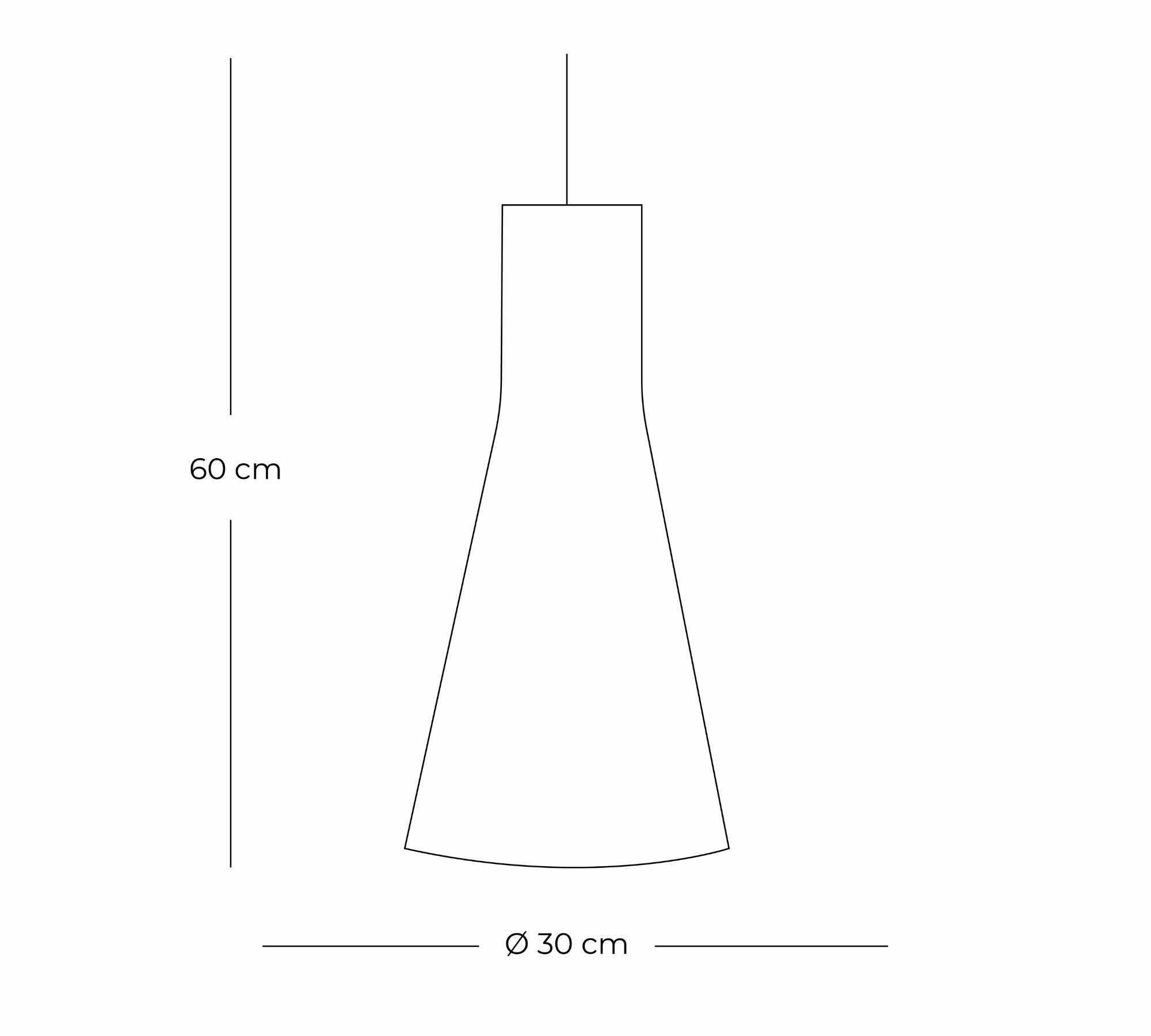 Secto 4200 Pendelleuchte Holz Schwarz Ø 30cm 5
