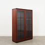 Mahogany display cabinet 1970s 1