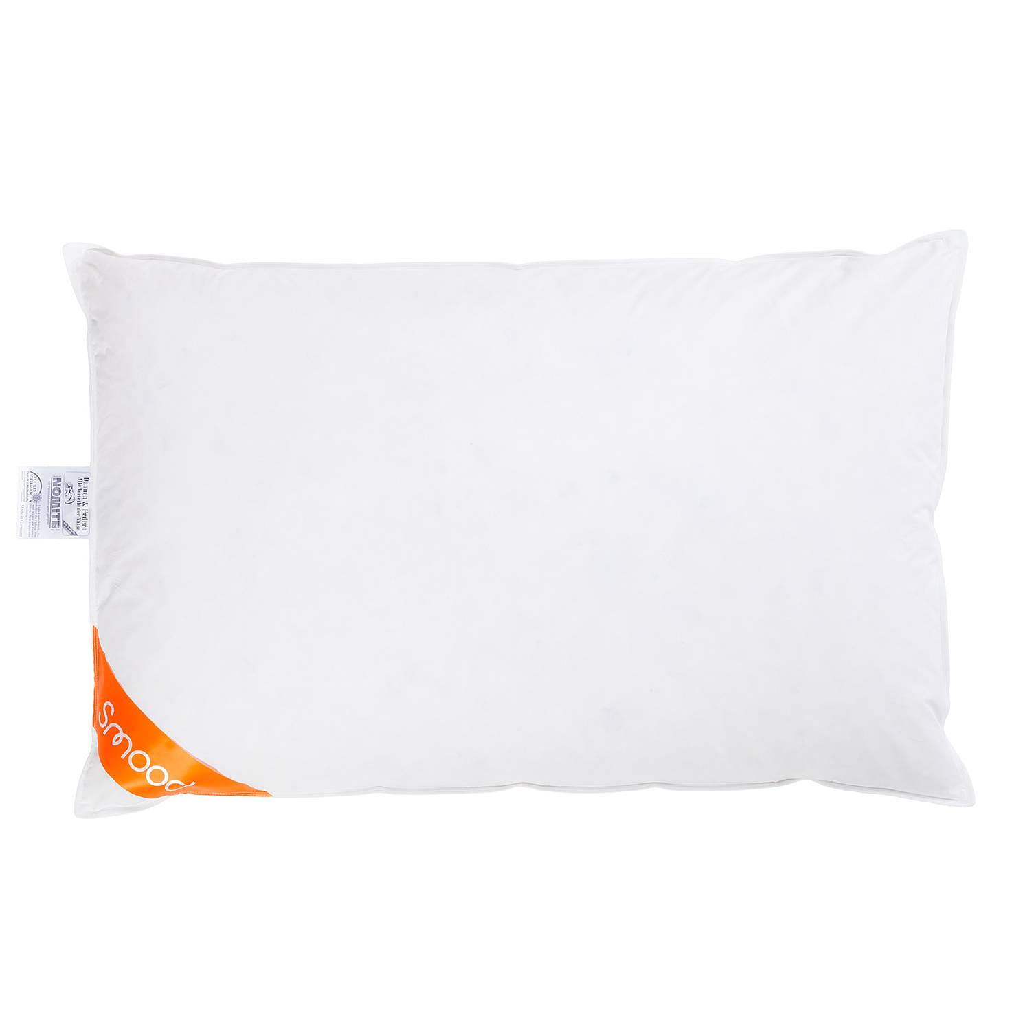Kopfkissen Smood Federn Daunen Weiß 65 x 100 cm 0