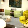 Unikat Sideboard mit Schubladen Yearbridge Green 7
