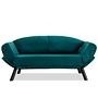 Genzo Schlafsofa 2-Sitzer Petrol Blau 2