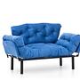 Nitta Schlafsofa 2-Sitzer Blau 4