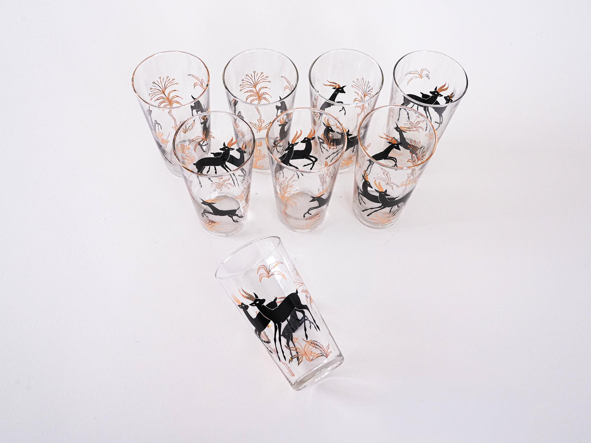 8x bicchieri multicolore 5