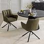 Swivel Armchair Guadabli Olive Green 3