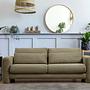 Lily 3-Seater Sofa Green 1