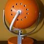 Eyeball Lampen 2er Set Orange 1970er Jahre 8