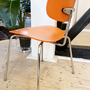 Wilde&Spieth Eiermann SE 68 Stuhl Holz Orange 4