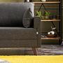 Bella Sofa 3-Sitzer Anthrazit 2