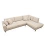 Corner Sofa Harper 3-Seater Right Beige 8