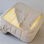 Togo Ecksofa Cord Beige 6