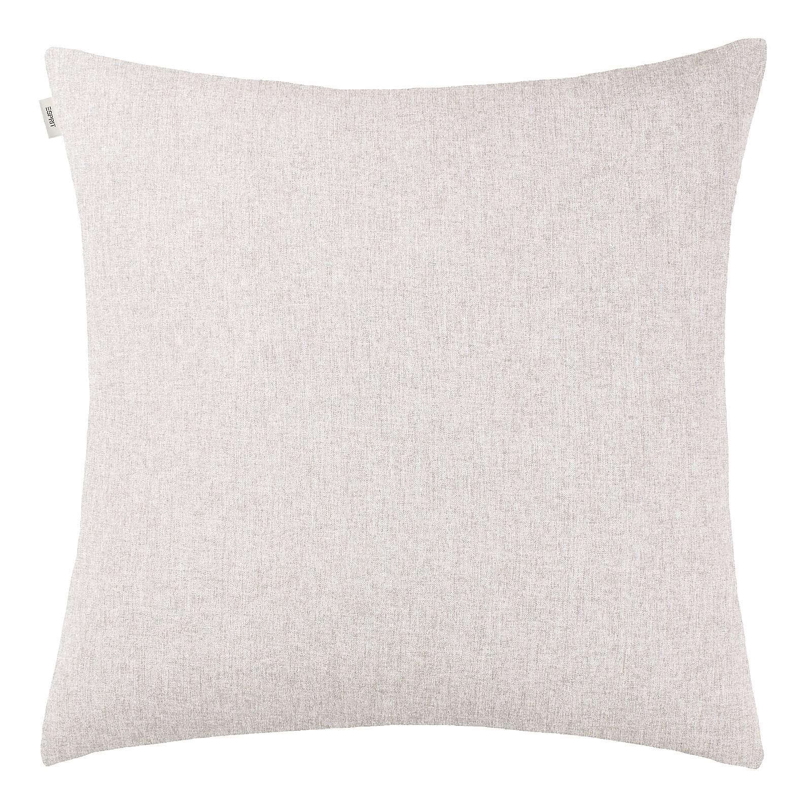 Harp Structure Kissenbezug Polyester Creme 60 x 60 cm 1