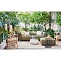 Hollandia Garten 3-Sitzer Sofa Grün 1