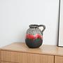 Keramikvase Fat Lava 1960er Jahre 6