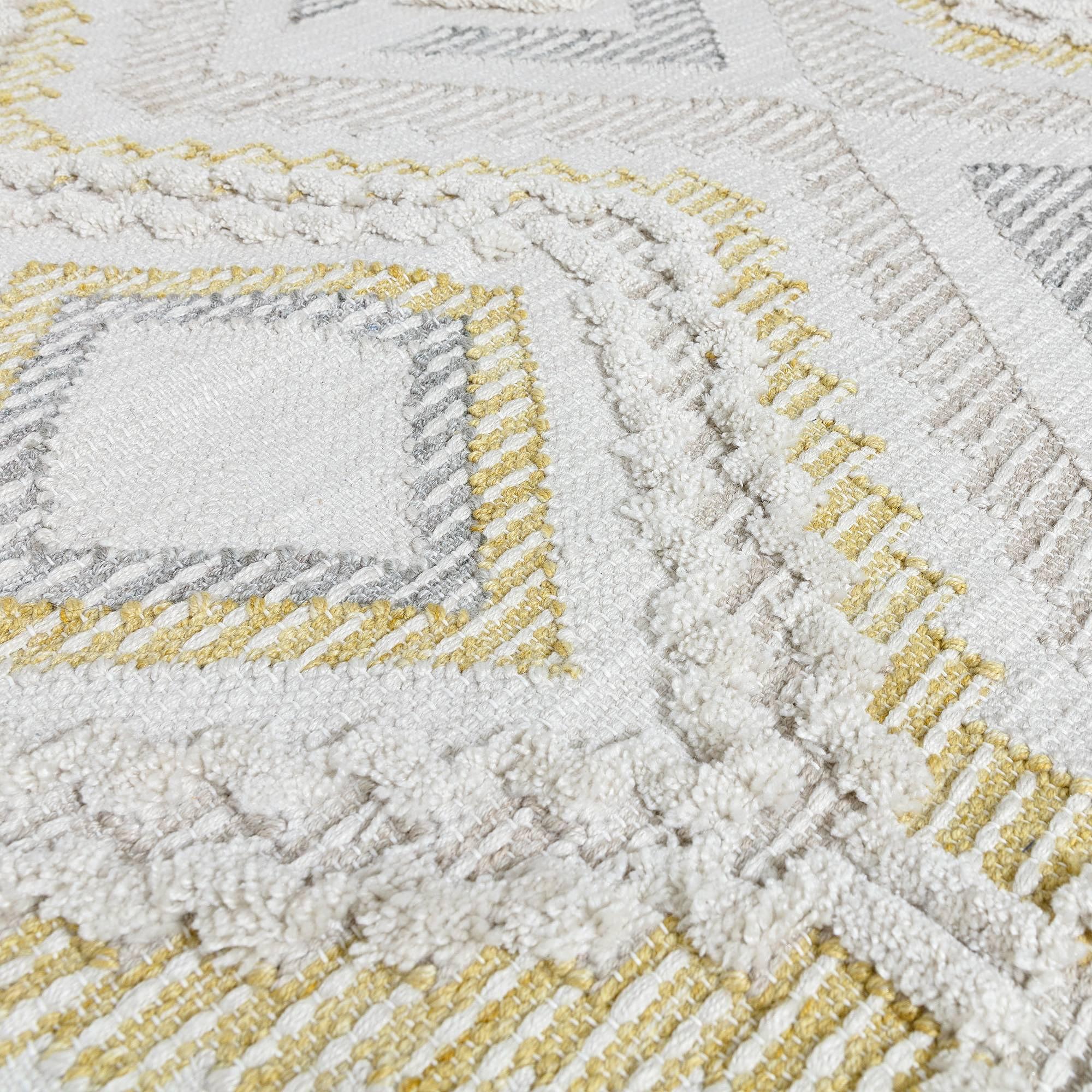 CARLTON Indoor/Outdoor Teppich Gelb 170x120cm 6