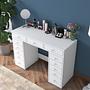 Dressing table with drawers White 1