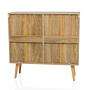STRYN Chest of drawers with 3 drawers Light brown 9