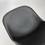 DSR Stuhl Plastik Chrom Tiefschwarz 7