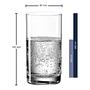 6x Easy Transparent Drinking Glass 1