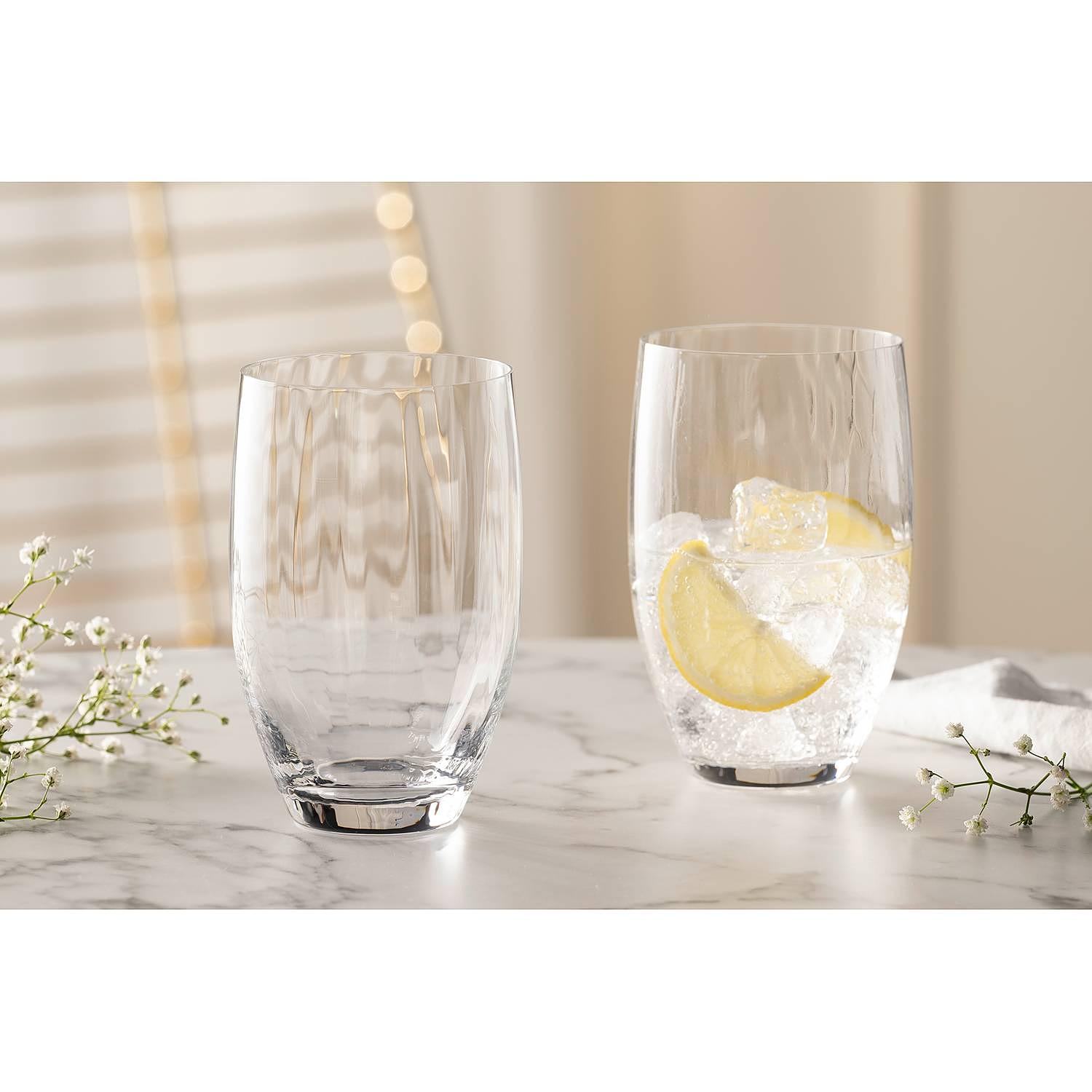 Poesia Drinking Glass Set of 6 Crystal Glass 2