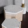 Mimo Kleine Terrazzo-Deckeldose mit Deckel
 7