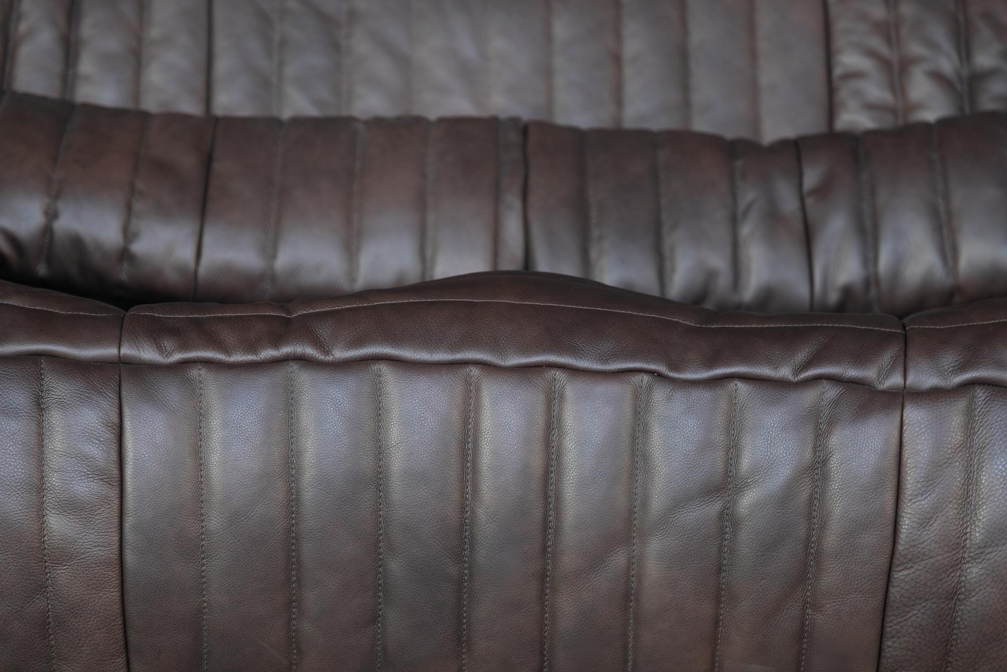 Togo Armchair Smooth Leather Folk Brown 5