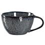 Matera Keramiktasse 4er-Set Keramik Anthrazit 180ml 0