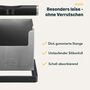 Abklopfbehälter für Siebträger Edelstahl Silber 2