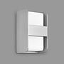Boxi Exterior Wall Light Silver 2