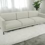 Tyme Sofa Feingewebe Lichtgrau 0