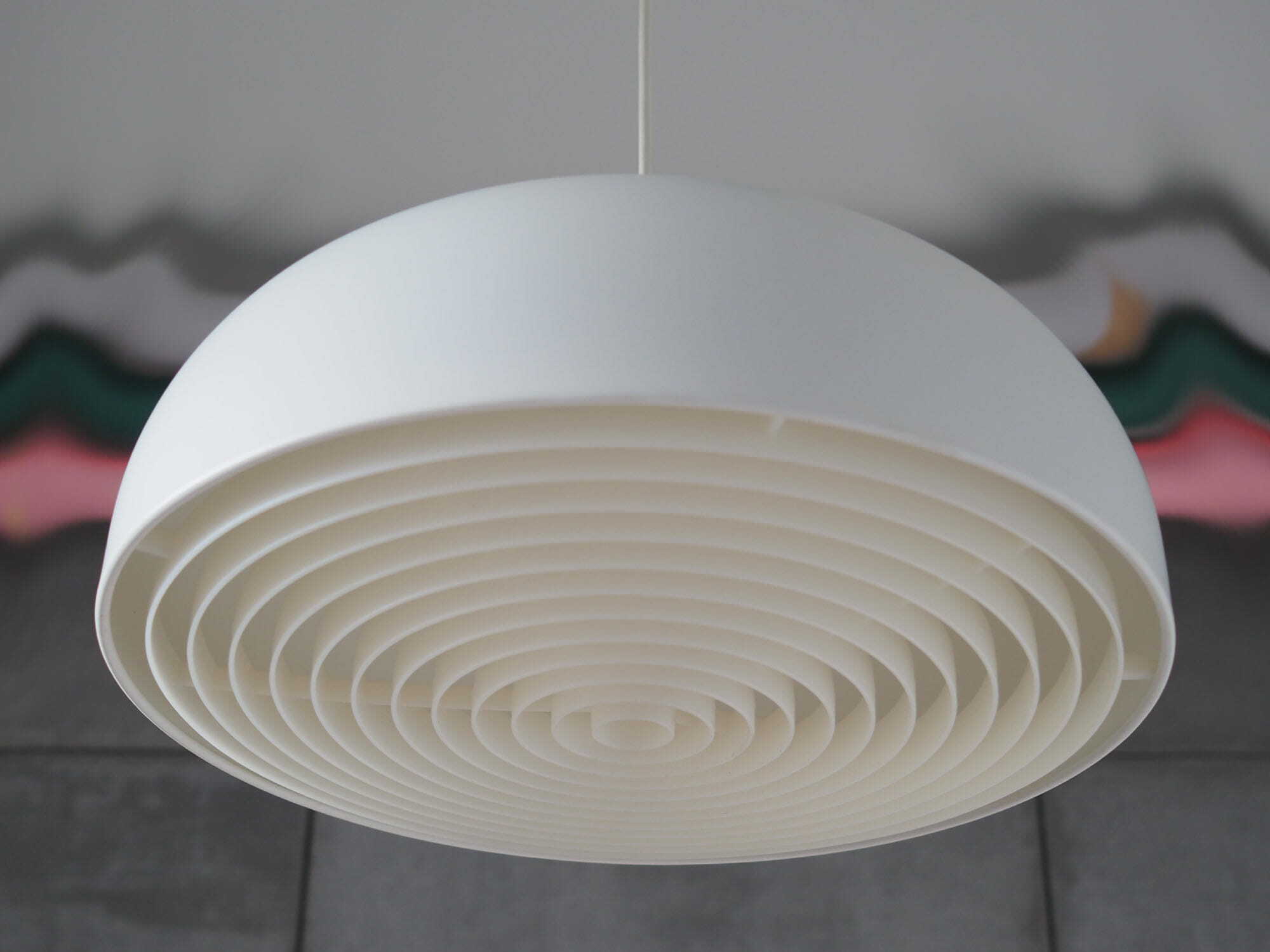 Pendant lamp Metal Plastic White 2
