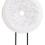 Fidel Kleine Distressed White Mangoholz Skulptur
 5