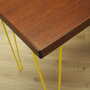 Scrivania in legno multicolore anni '70 8