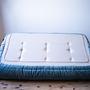 Togo Sofa 3-Sitzer Samt Azurblau 2