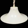 Vintage Pendelleuchte Kunststoff Weiß 1970er Jahre  2