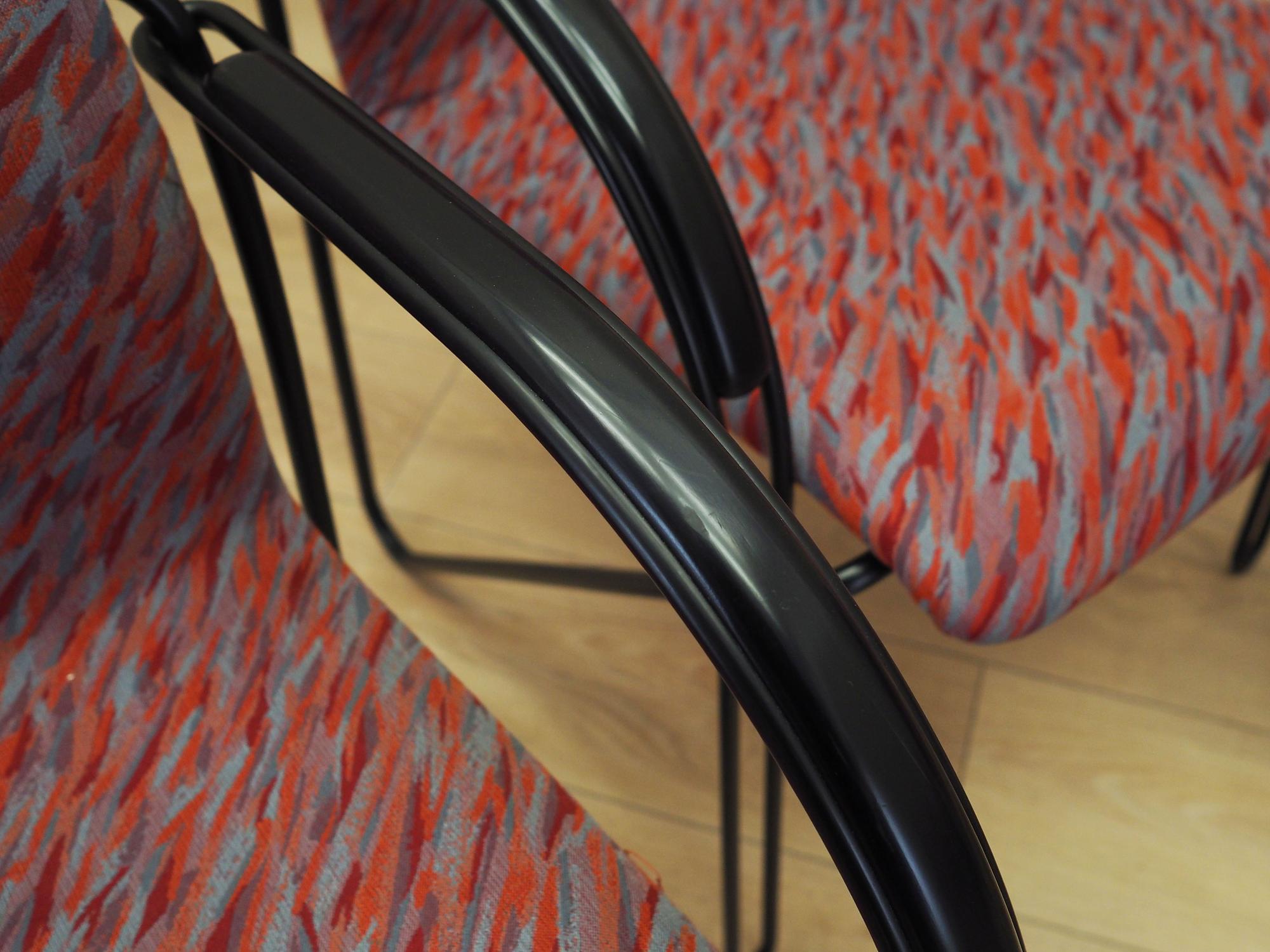 4x Dining chair with armrests 1980s 6